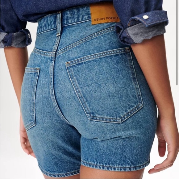 *SOLD* Denim Forum (Aritzia) The Joni Loose Shorts - Picture 11 of 11
